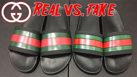 pink gucci slides real vs fake|gucci knockoff slides.